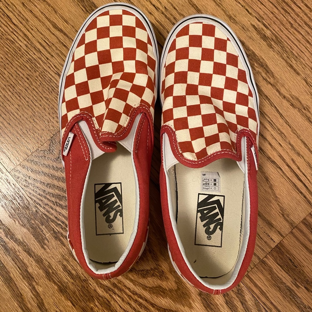 Checkered vans